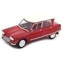 1968 Citroen Ami 6 Club Corsario Red 1:18 Norev 181602 Cochesdemetal.es