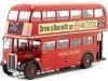 Cochesdemetal.es 1939 AEC Regent III RT Autobús Urbano Londres Rojo 1:43 IXO Models BUS030LQ