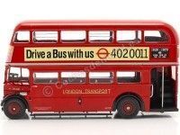 Cochesdemetal.es 1939 AEC Regent III RT Autobús Urbano Londres Rojo 1:43 IXO Models BUS030LQ