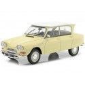 Cochesdemetal.es 1961 Citroen Ami 6 Amarillo/Blanco 1:24 WhiteBox 124104