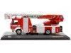 Cochesdemetal.es 2013 Mercedes-Benz Atego DLK 23/12 Bomberos Halle/Saale 1:43 IXO Models TRF024