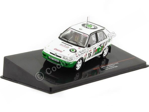 Cochesdemetal.es 1995 Skoda Felicia Kit Car Nº16 Triner/Stanc Rally Tour de Corse 1:43 IXO Models RAC371A