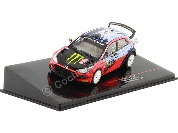 Cochesdemetal.es 2021 Hyundai i20 R5 Nº23 Solberg/Johnston Rally De Monte Carlo 1:43 IXO Models RAM785LQ