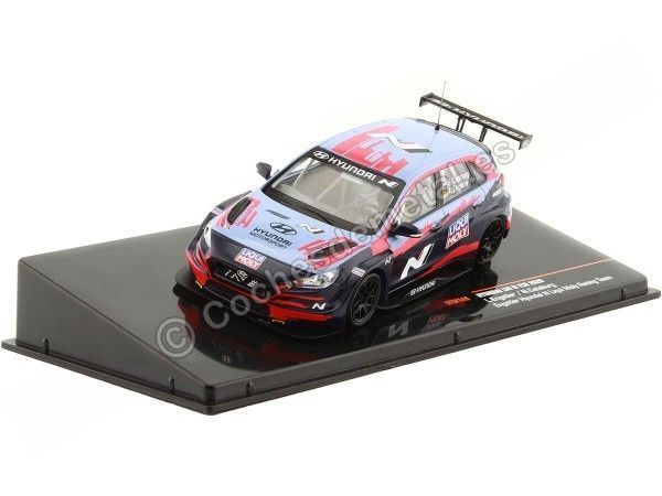 Cochesdemetal.es 2020 Hyundai i30 N TCR Engstler/Catsburg Presentation WTCR 1:43 IXO Models GTM149