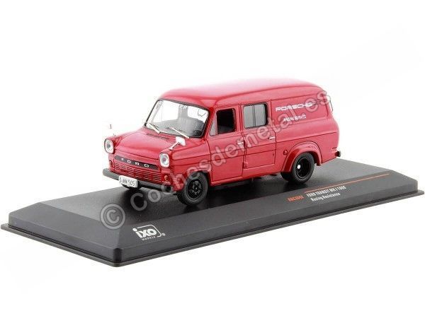 Cochesdemetal.es 1966 Ford Transit MkI Furgoneta De Asistencia En Rally "Porsche Racing Service" 1:43 IXO Models RAC384X