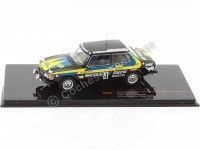 Cochesdemetal.es 1977 Saab 99 EMS Rallye WM Nº4 Blomqvist/Sylvan Rally De Suecia 1:43 IXO Models RAC299