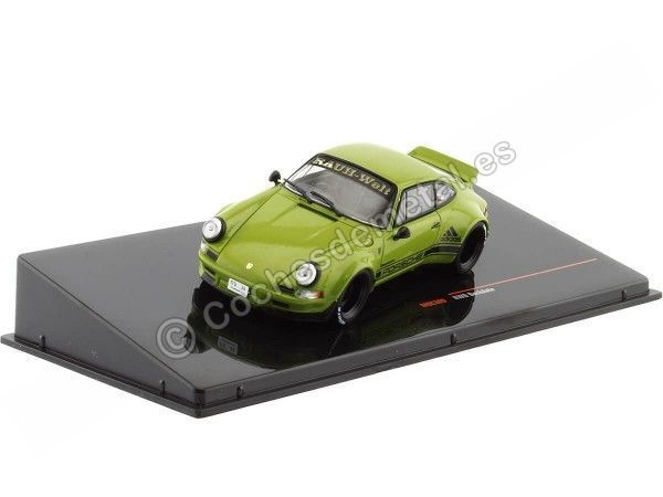 Cochesdemetal.es 1973 Porsche 911 RWB Verde Oliva 1:43 IXO Models MOC309