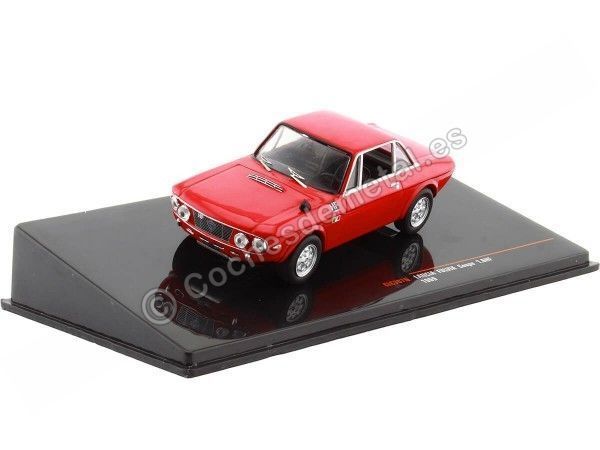 Cochesdemetal.es 1969 Lancia Fulvia Coupe 1.6 HF Rojo 1:43 IXO Models CLC397N