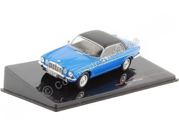 Cochesdemetal.es 1976 Jaguar XJ12C Azul/Negro 1:43 IXO Models CLC400N