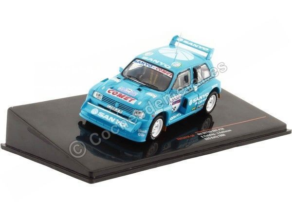 Cochesdemetal.es 1986 MG Metro 6R4 Sanyo Nº58 Fielding/Robinson RAC Rally 1:43 IXO Models RAC361A