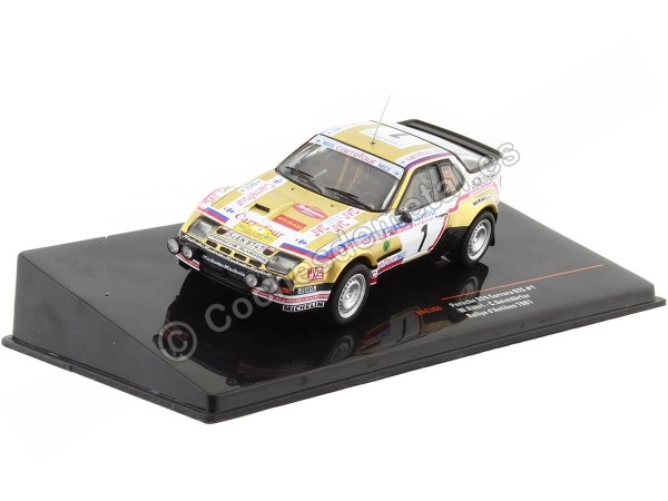 Cochesdemetal.es 1981 Porsche 924 Carrera GTS Carrefour Nº1 Röhrl/Geistdörfer Rallye Antibes 1:43 IXO Models RAC366LQ