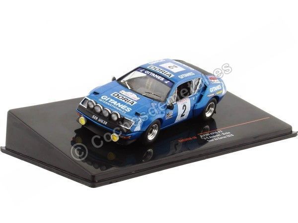 Cochesdemetal.es 1976 Alpine A310 Gitanes Nº 2 J-C.Andruet/Biche Rally Tour de Corse 1:43 IXO Models RAC365B-LQ