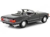 Cochesdemetal.es 1985 Mercedes-Benz 300 SL Convertible (R107) Azul Oscuro Metalizado 1:18 Dealer Edition B66040678