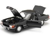 Cochesdemetal.es 1985 Mercedes-Benz 300 SL Convertible (R107) Azul Oscuro Metalizado 1:18 Dealer Edition B66040678