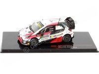 Cochesdemetal.es 2018 Toyota Yaris WRC Microsoft Nº7 Latvala/Anttila Rally De Australia 1:43 IXO Models RAM689