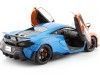 Cochesdemetal.es 2018 McLaren 600LT Coupe Team Tribute Livery Naranja/Azul 1:18 Solido S1804503