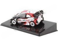 2021 Toyota Yaris WRC Nº69 Rovanperä/Halttunen Rally Ypres 1:43 IXO Models RAM805 Cochesdemetal.es