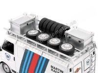 Cochesdemetal.es 1986 Fiat 242 VAN Equipo Martini Rally Asistance con accesorios 1:18 Ixo Models 18RMC084XE