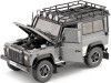 Cochesdemetal.es 2010 Land Rover Defender 90 TDI Dark Grey 1:18 Kyosho 08901TRGY