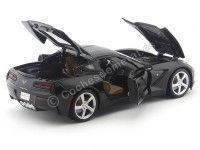 Cochesdemetal.es 2014 Chevrolet Corvette C7 Stingray Negro 1:18 Maisto 31182