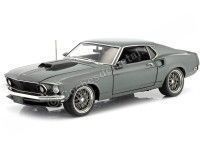 Cochesdemetal.es 1969 Ford Mustang GT "Bullet" Street Fighter Verde Metalizado 1:18 ACME GMP A1801847