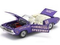 Cochesdemetal.es 1971 Dodge Challenger Convertible Flemington Official Pace Car Violeta 1.18 GreenLight 13617