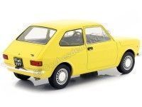 Cochesdemetal.es 1971 Fiat 127 (siège 127) Amarillo 1:24 Whitebox 124109