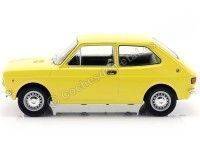 Cochesdemetal.es 1971 Fiat 127 (siège 127) Amarillo 1:24 Whitebox 124109