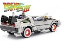 Cochesdemetal.es 1990 DeLorean DMC 12 "Regreso al Futuro III + Luces" 1:24 Jada Toys 32166