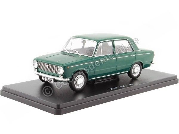 Cochesdemetal.es 1969 Seat 124 Verde "Coches Inolvidables" 1:24 Editorial Salvat ES27