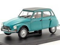 Cochesdemetal.es 1970 Citroen Dyane 6 "Coches Inolvidables" Turquesa 1:24 Editorial Salvat ES22