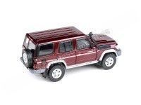 Cochesdemetal.es 2014 Toyota Land Cruiser 76 Merlot Red 1:64 Paragon Models 55313