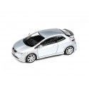 Cochesdemetal.es 2007 Honda Civic Type-R FN2 Euro Alabaster Silver Metallic 1:64 Paragon Models 55394