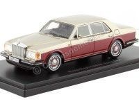 Cochesdemetal.es 1987 Rolls-Royce Silver Spirit Beige/Granate 1:43 NEO Scale Models 44207