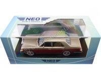 Cochesdemetal.es 1987 Rolls-Royce Silver Spirit Beige/Granate 1:43 NEO Scale Models 44207
