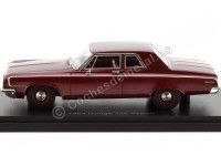 Cochesdemetal.es 1964 Dodge 330 Sedan Granate Metalizado 1:43 NEO Scale Models 47223