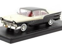 Cochesdemetal.es 1957 Ford Fairlane 500 Hardtop Negro/Beige 1:43 NEO Scale Models 46091