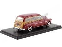 Cochesdemetal.es 1952 Chevrolet Styleline DeLuxe Station Wagon Granate/Madera 1:43 NEO Scale Models 46436