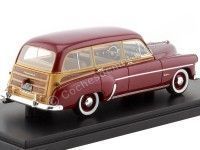 Cochesdemetal.es 1952 Chevrolet Styleline DeLuxe Station Wagon Granate/Madera 1:43 NEO Scale Models 46436