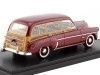 Cochesdemetal.es 1952 Chevrolet Styleline DeLuxe Station Wagon Granate/Madera 1:43 NEO Scale Models 46436