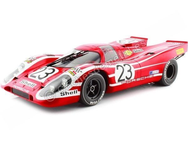 Cochesdemetal.es 1970 Porsche 917 K Nº23 Herrmann/Attwood Ganador 24h. LeMans 1:12 Norev 127501