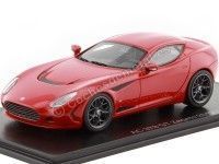 Cochesdemetal.es 2012 AC 378 GT Zagato Rojo 1:43 NEO Scale Models 47005