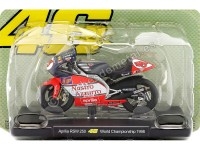 Cochesdemetal.es 1998 Aprilia RSW 250 Nº46 Valentino Rossi MotoGP Imola 1:18 Editorial Salvat ROSSI0018