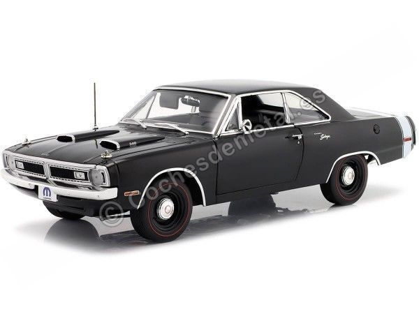 Cochesdemetal.es 1970 Dodge Dart Swinger 340 Hardtop Negro 1:18 ACME GMP A1806407
