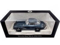 Cochesdemetal.es 1954 Mercedes-Benz 300 SL Gullwing "Alas de Gaviota" W198 Azul Metalizado 1:18 Dealer Edition B66040674