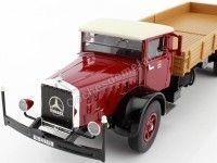 Cochesdemetal.es 1937 Mercedes-Benz L 10000 Granate/Beige 1:43 NEO Scale Models 46721