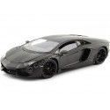 Cochesdemetal.es 2011 Lamborghini Aventador LP700-4 Negro Mate 1:24 Welly 24033