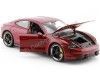 Cochesdemetal.es 2021 Porsche Taycan Turbo S Granate 1:24 Welly 24107