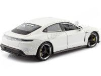 Cochesdemetal.es 2021 Porsche Taycan Turbo S Blanco 1:24 Welly 24107