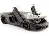 Cochesdemetal.es 2011 Lamborghini Aventador LP700-4 Negro Mate 1:24 Welly 24033